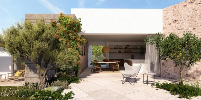 Plot of rustic land with building permit in the charming countryseide of San Mateo, Ibiza