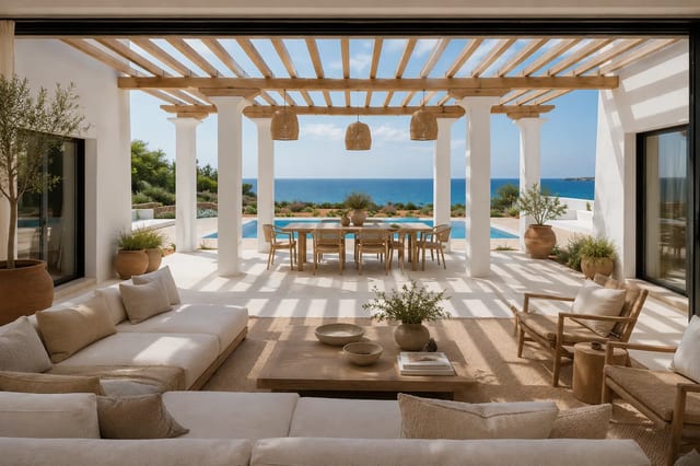 Frontline brand new villa near Cala Llenya beach, Ibiza