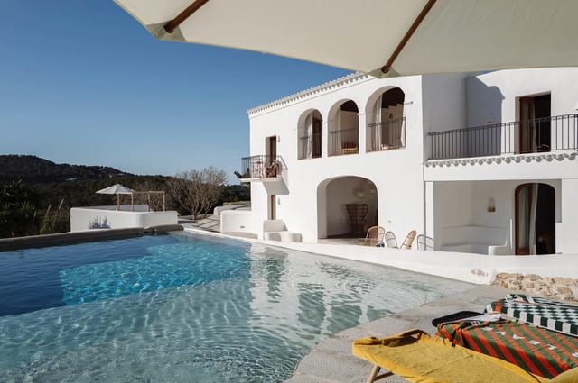 Stylish renovation in this typical Ibiza finca for sale